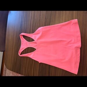 Lululemon hot pink razor back tank